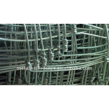 galvanized grassland cattle fence